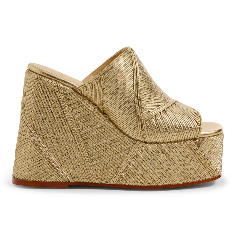 Sandalias Frida en cuero vegano.