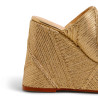 Sandalias Frida en cuero vegano.