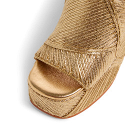 Sandalias Frida en cuero vegano.