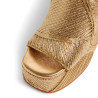 Sandalias Frida en cuero vegano.