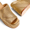 Sandalias Frida en cuero vegano.