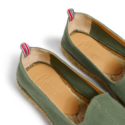 Alpargatas Jaime en espiga de algodón, confeccionadas artesanalmente en España.