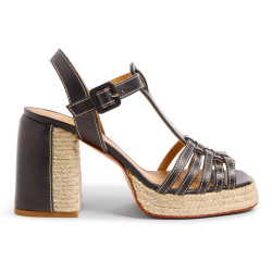 Sandalias Vernia en rafia,...