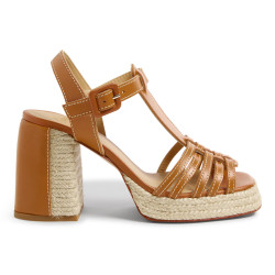 Sandalias Vernia en rafia,...